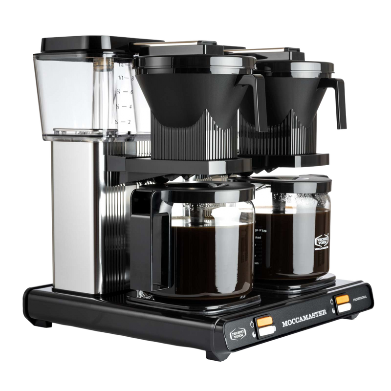 Moccamaster Professional Double Black / Silver