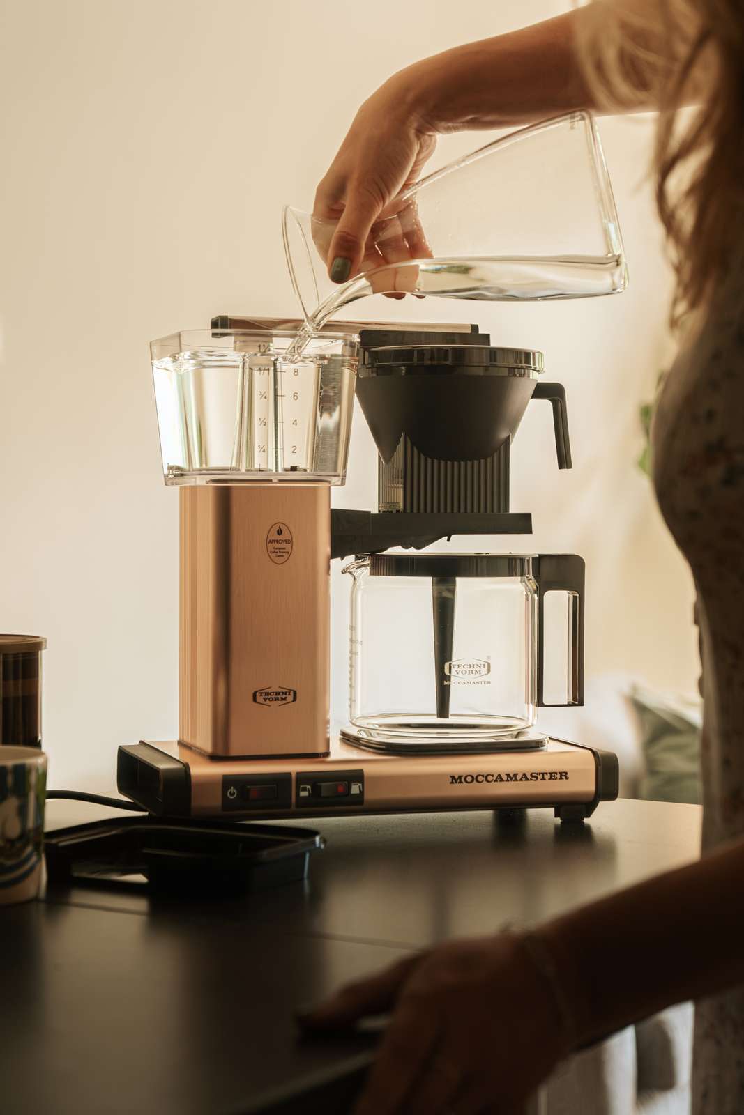 Moccamaster Optio Rose Gold