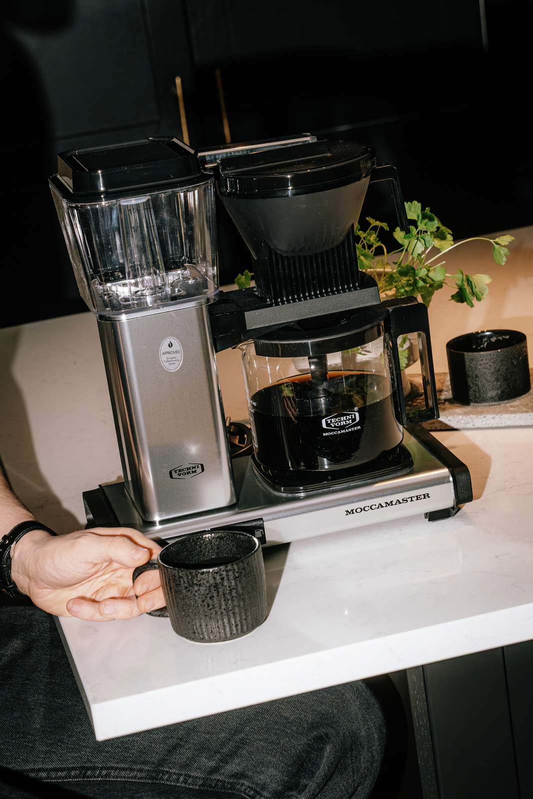 Moccamaster Optio Polished Silver