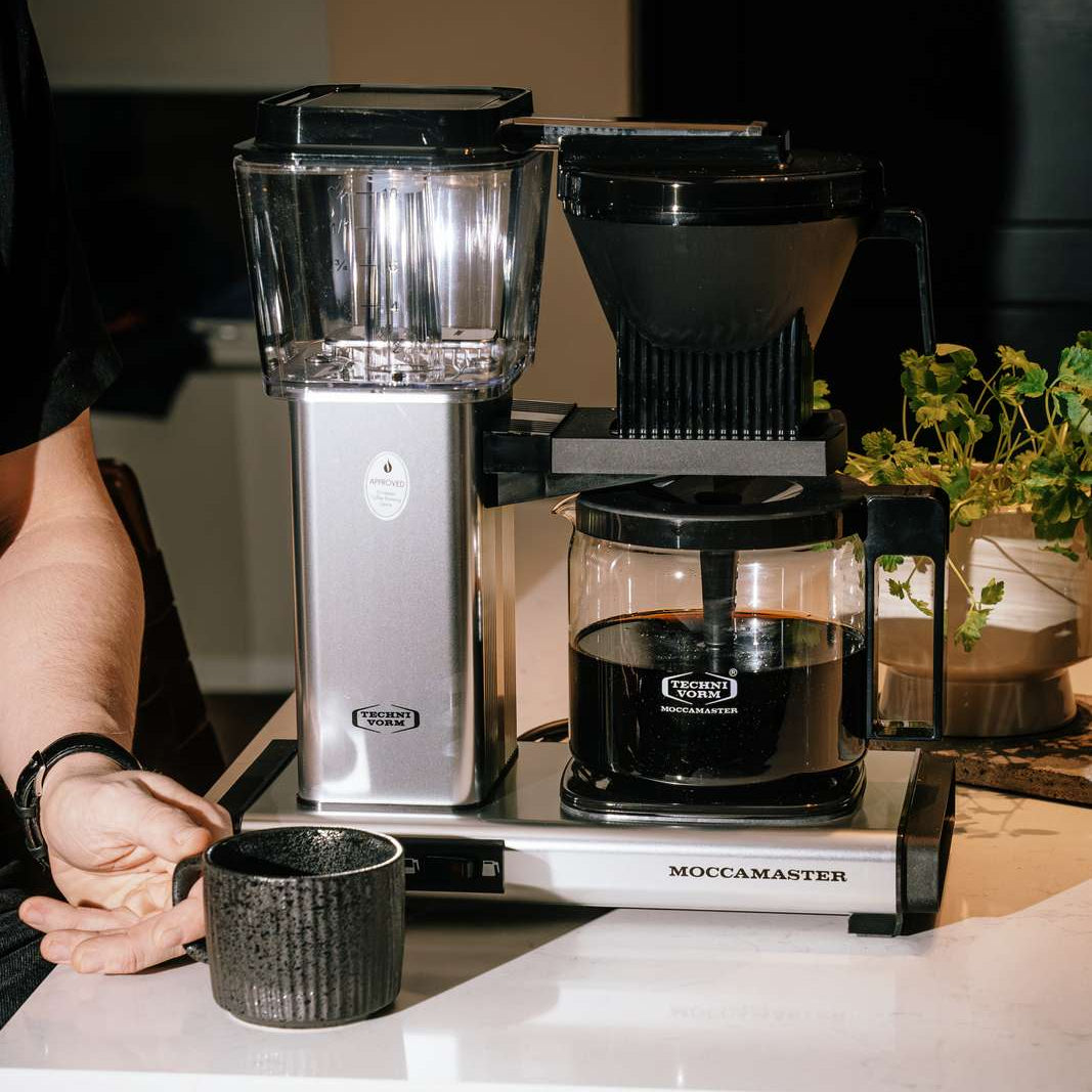 Moccamaster Optio Polished Silver