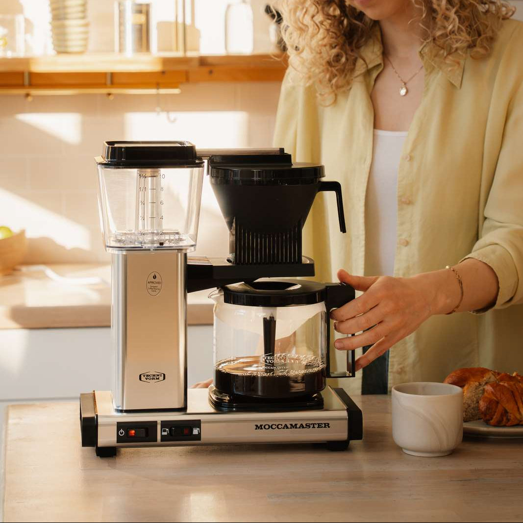Moccamaster Optio Polished Silver