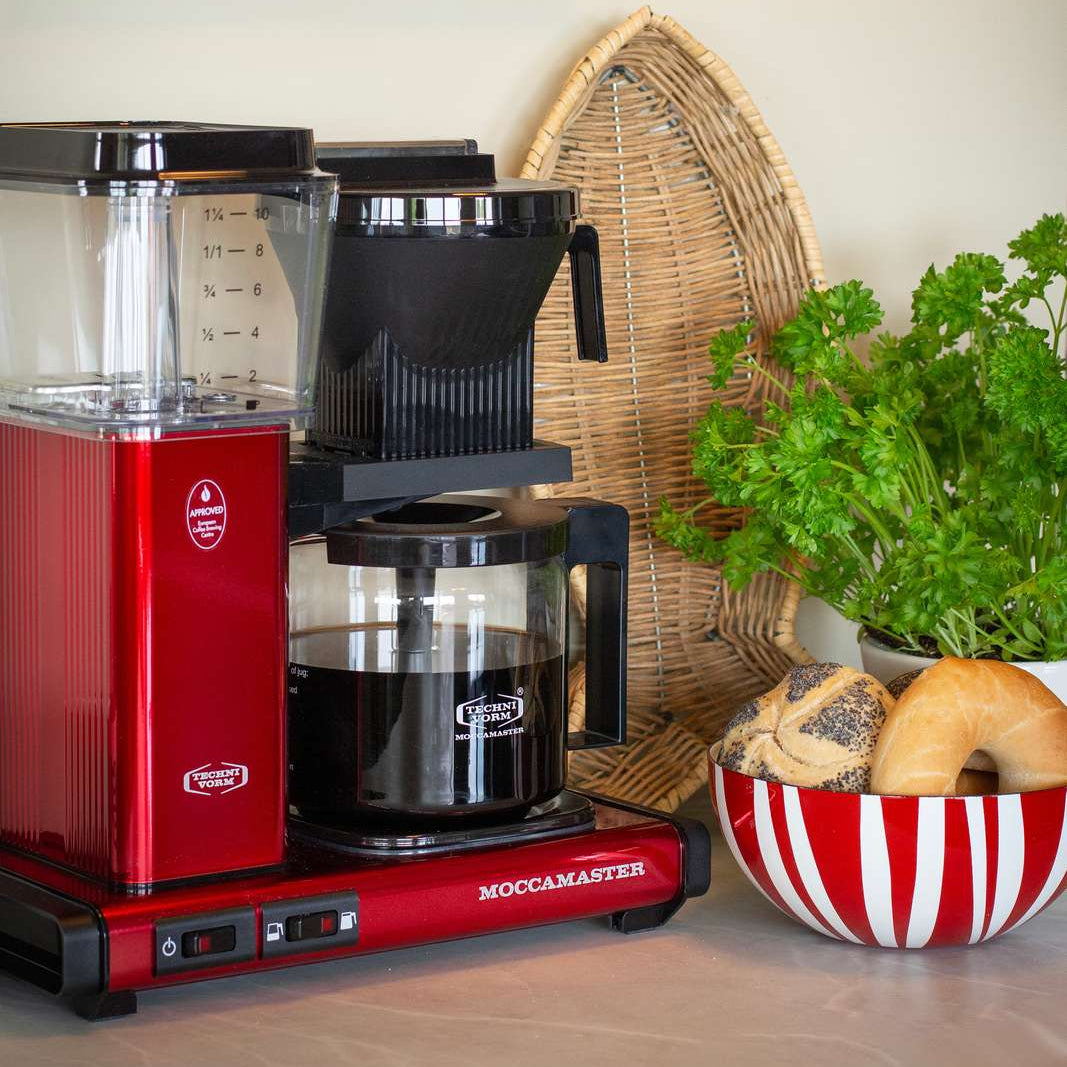 Moccamaster Optio Red Metallic