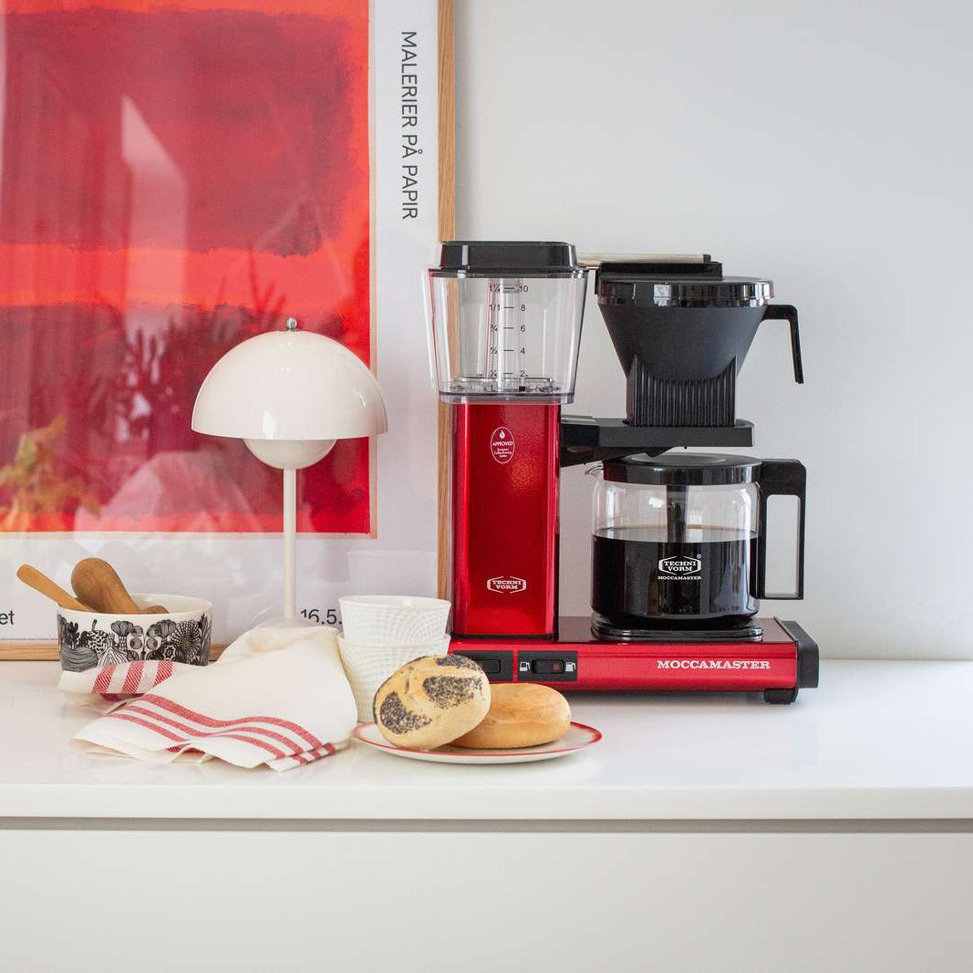 Moccamaster Optio Red Metallic